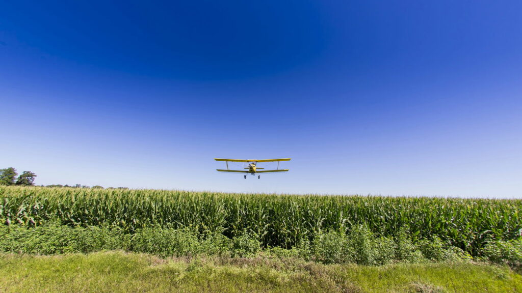 Piloto morre em queda de avião agrícola em Guaíra