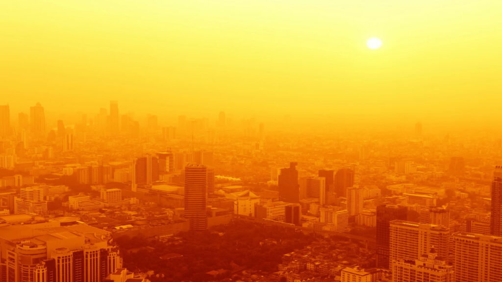 Essa cidade sofre com um fenômeno cada vez mais comum, as “ilhas de calor”