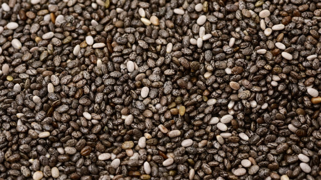 Sementes de chia são conhecidas por suas propriedades benéficas ao intestino - Créditos: depositphotos.com / nito103