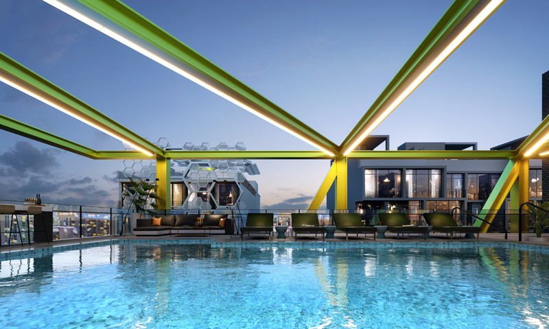 Piscina do Diesel Wynwood