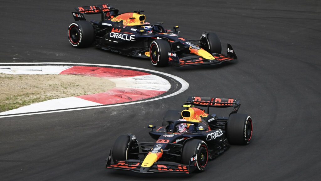 Red Bull em apuros na F1