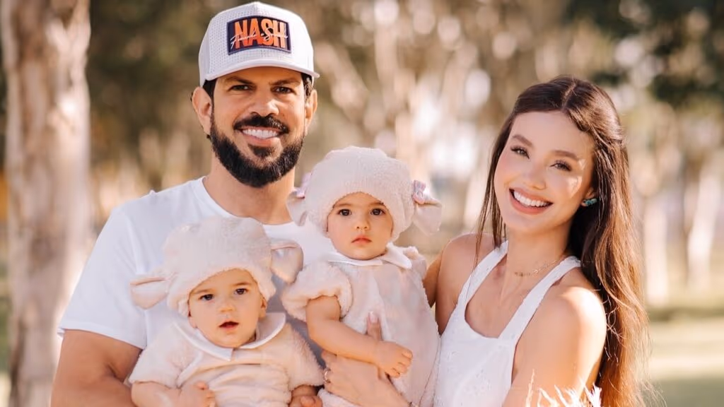 Festa dos nove meses dos gêmeos de Biah e Sorocaba
