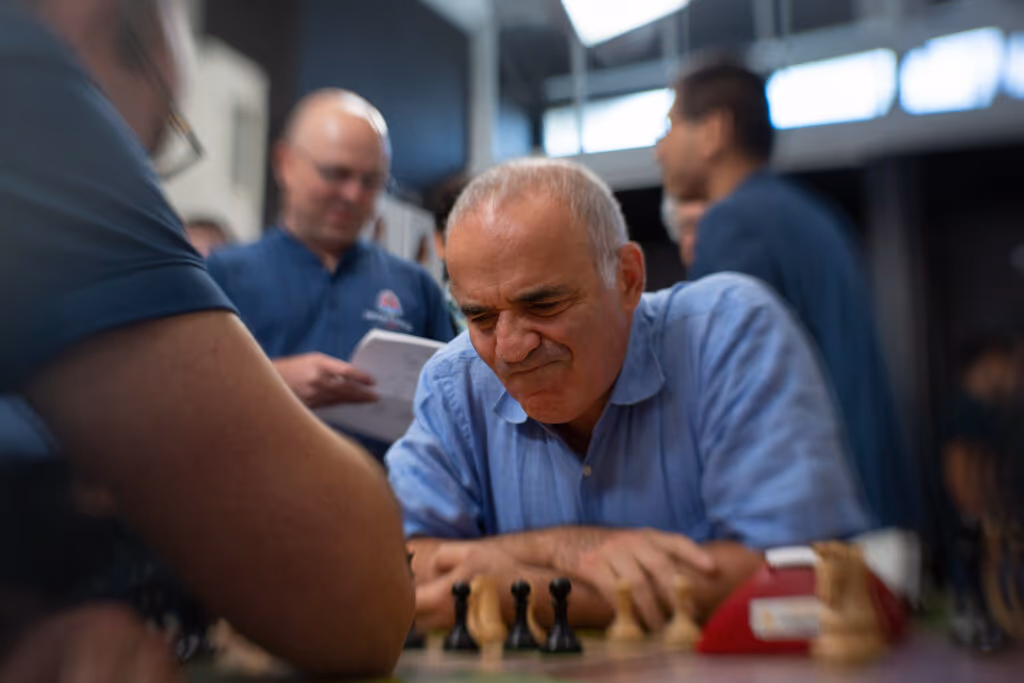 A próxima jogada de Kasparov