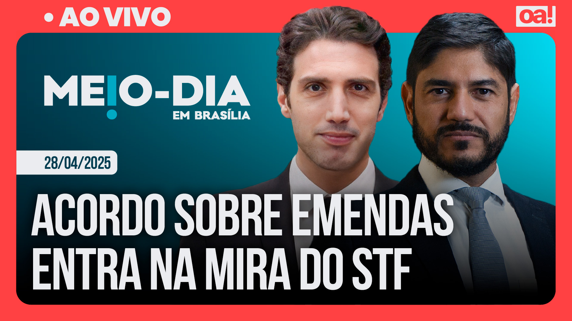 Meio-Dia em Brasília: Acordo sobre emendas entra na mira do STF