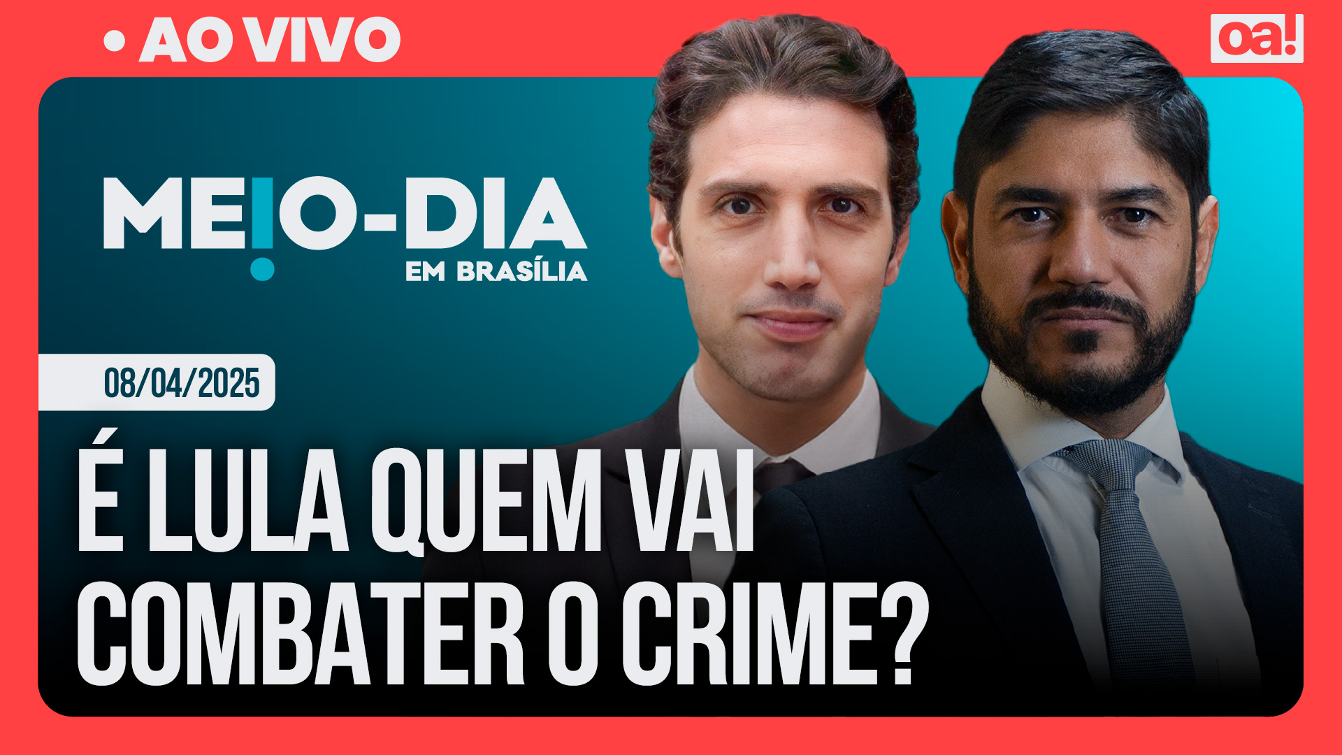 Meio-Dia em Brasília: É Lula quem vai combater o crime?