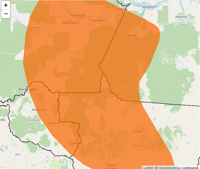 Alerta INMET para chuvas intensas até a próxima 6°feira, 11