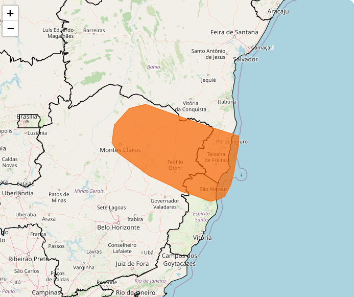 Alerta Inmet para chuvas intensas no Nordeste nos dias 17 e 18