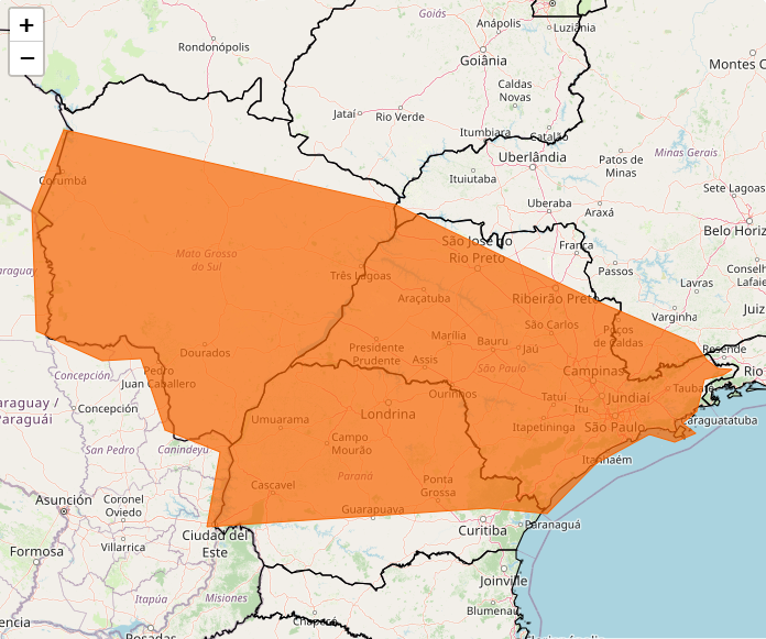 Alerta Inmet para tempestade nos dias 24 e 25, veja as regiões
