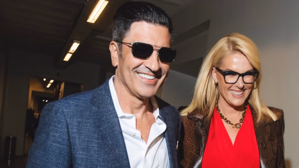 Ana Hickmann e Edu Guedes realizam primeiro desfile juntos
