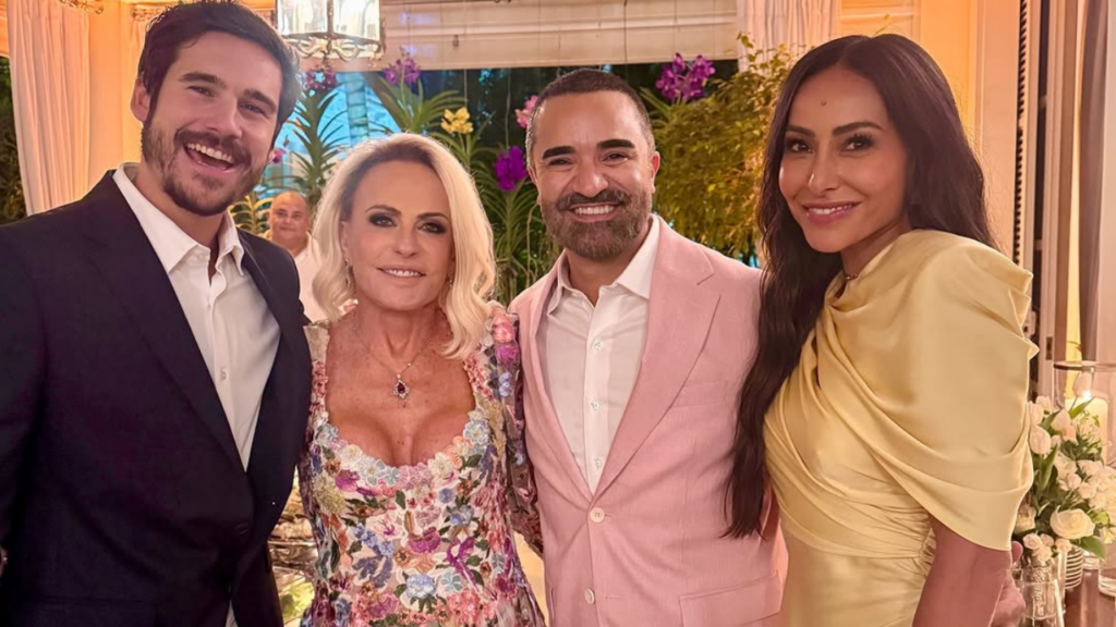 Sabrina Sato mostra fotos do casamento de Ana Maria Braga