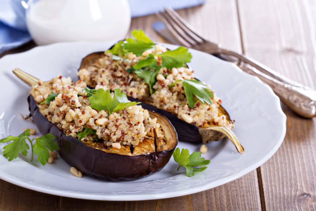 5 receitas práticas com berinjela para o almoço