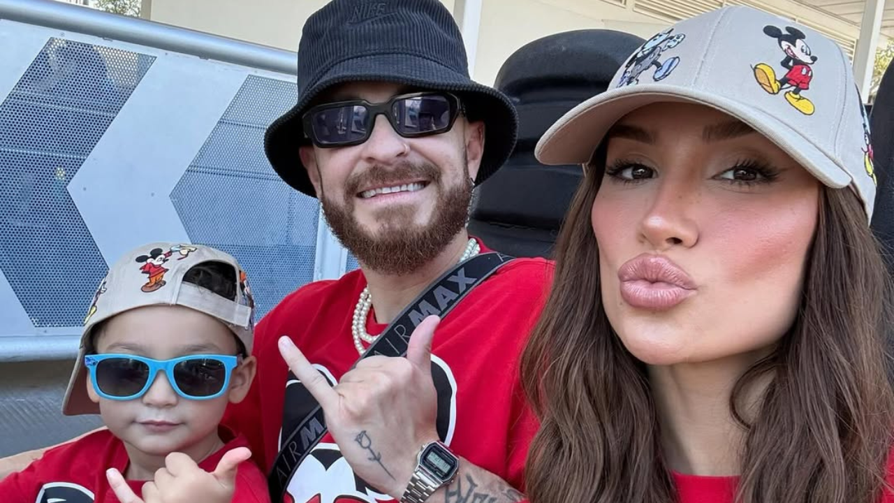 Bianca Andrade e Fred Bruno viajam juntos para Disney com o filho