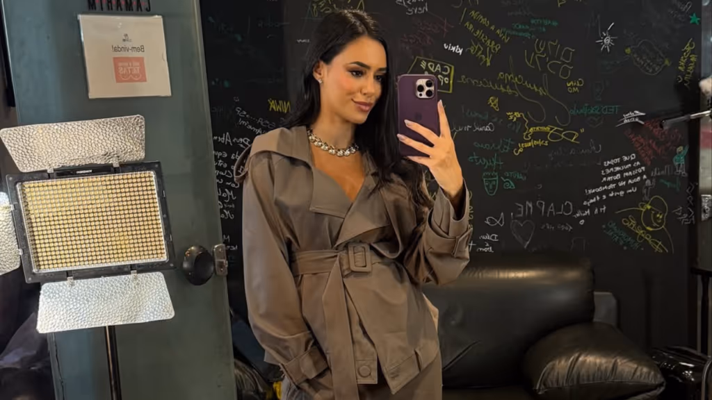 Bruna Biancardi mostra barriga de grávida em novo ensaio