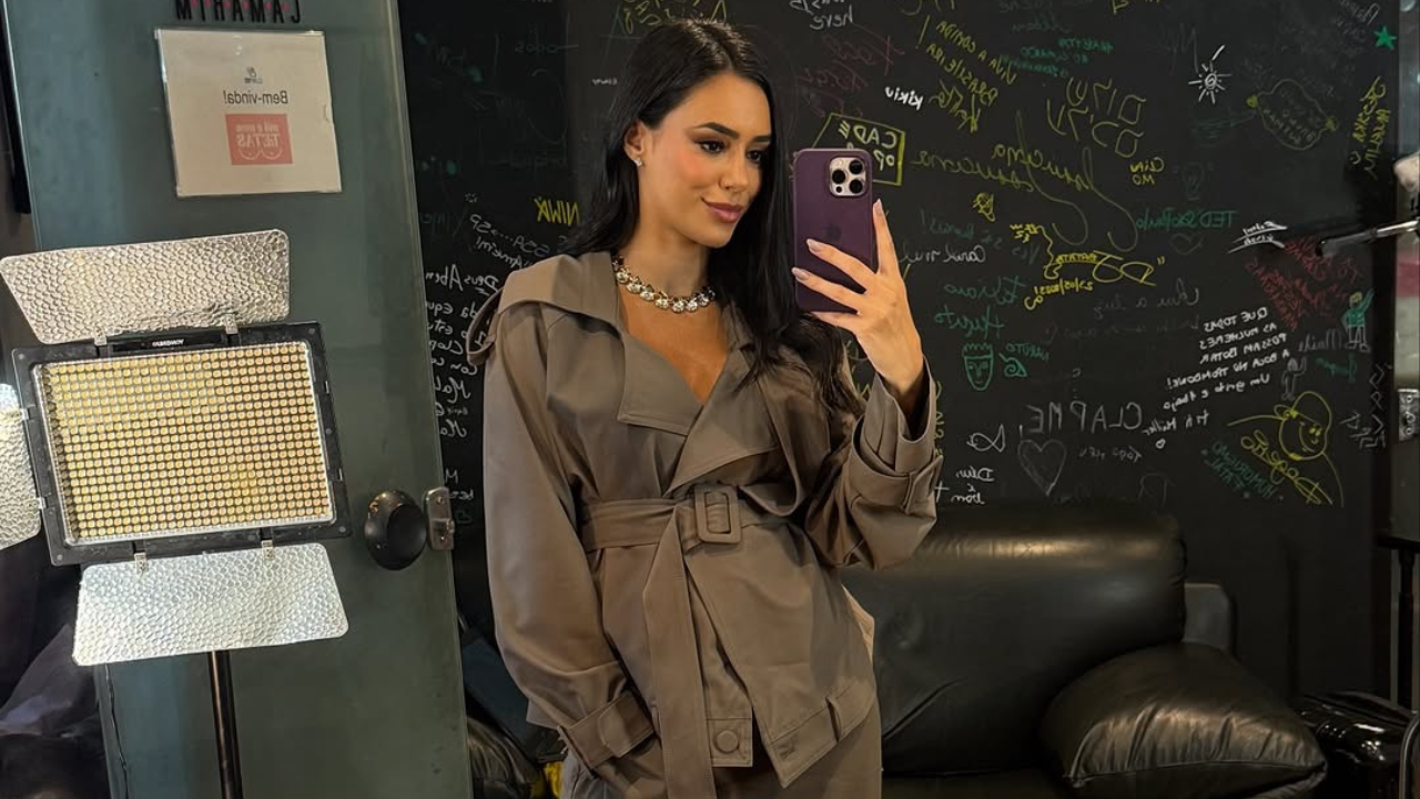 Bruna Biancardi mostra barriga de grávida em novo ensaio