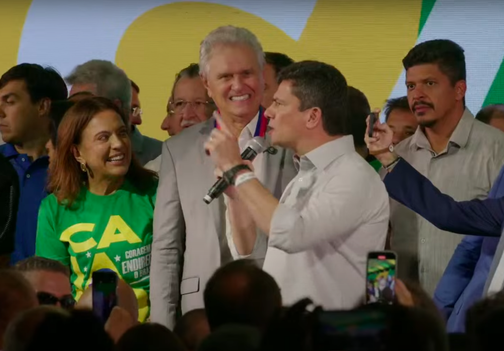 Moro embarca na pré-candidatura presidencial de Caiado
