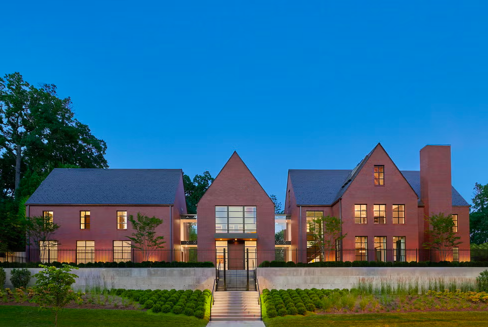 Ilustração da casa de Mark Zuckerberg em Washington