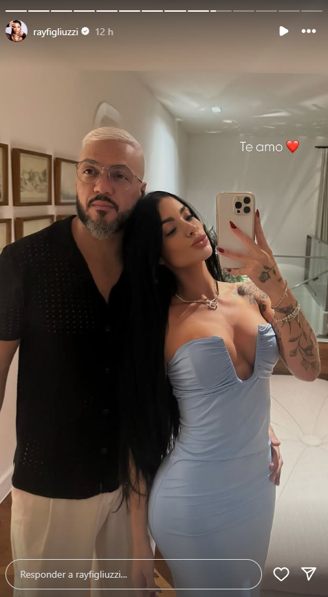Rayane Figliuzzi e Belo escancaram romance