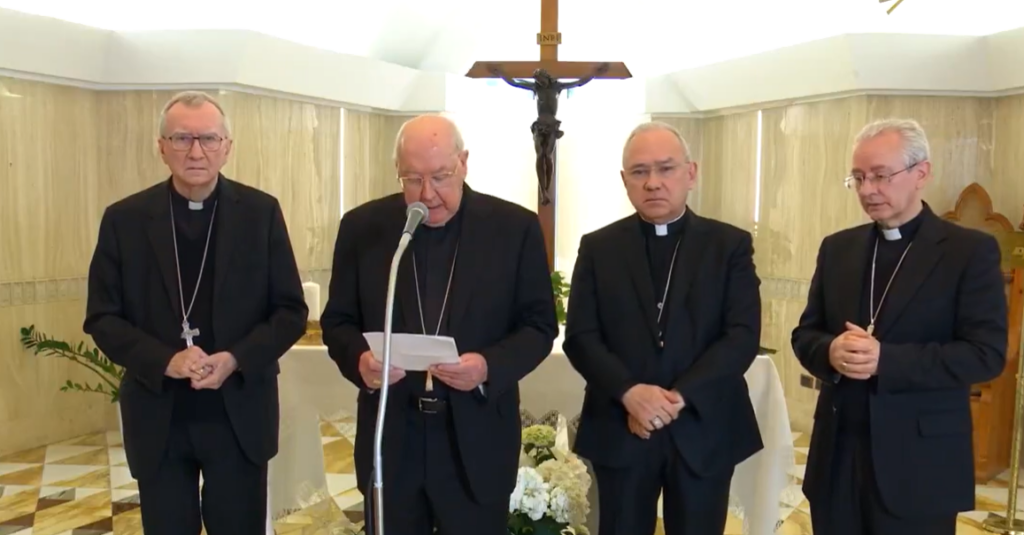 O ‘papa interino’ até o conclave
