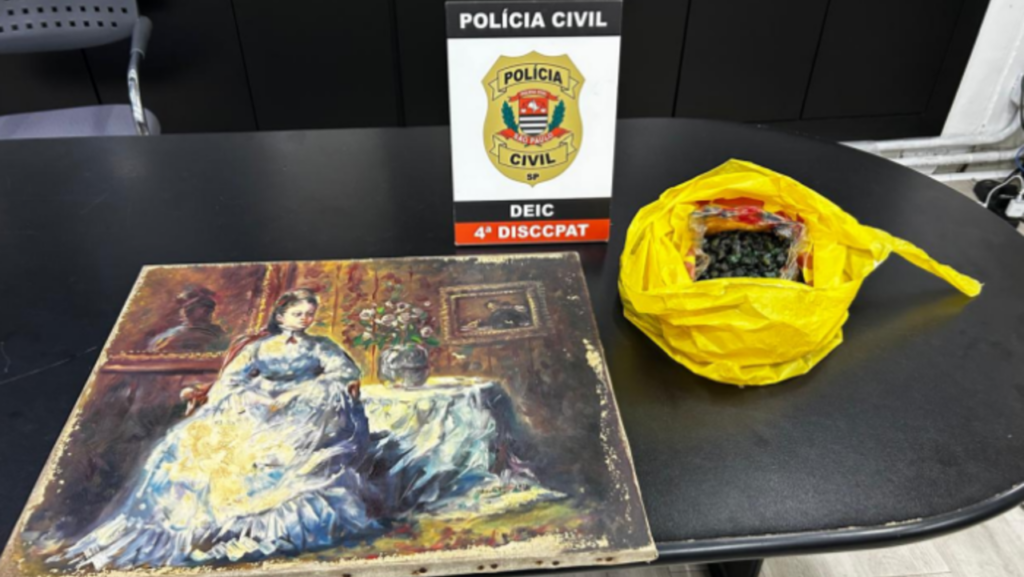 Operação Policial recupera obra de arte de Monet em SP