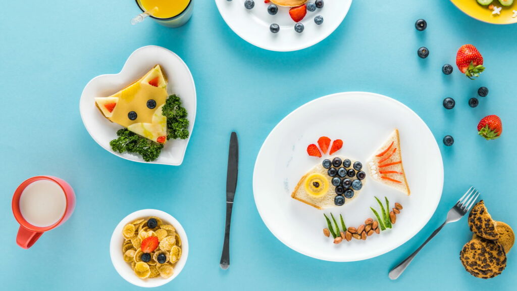 Dicas para uma alimentação saudável, colorida e divertida para seus pequenos