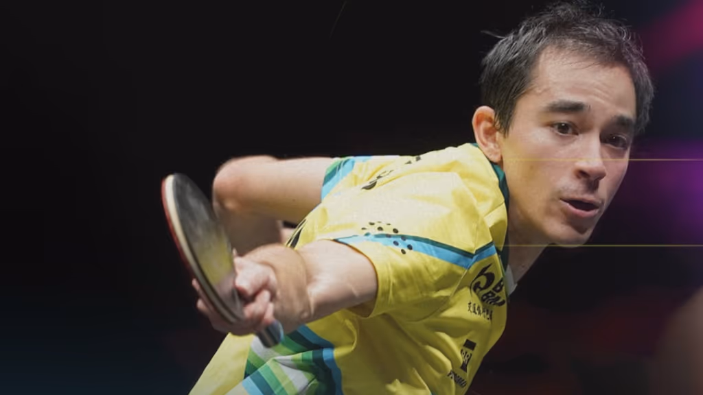 Hugo Calderano faz história na Copa do Mundo de Tênis de Mesa