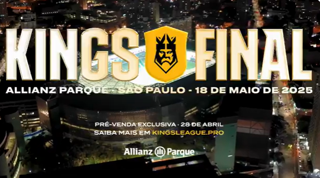 Kings League Brazil 2025 confirma final no Allianz Parque