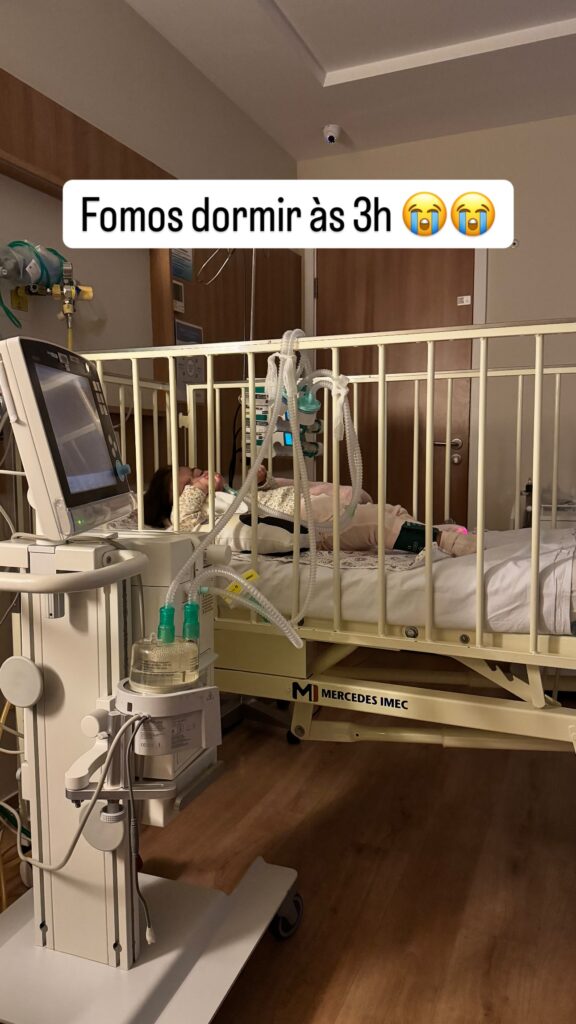 Filha de Juliano Cazarré é internada pela terceira vez