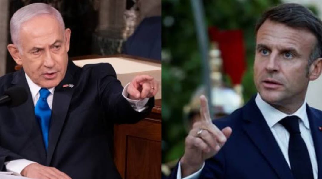 Diplomacia palestina critica “ataque injustificado” de Netanyahu a Macron