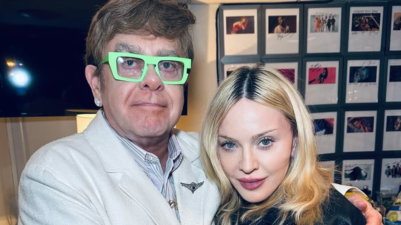 Madonna e Elton John se reconciliam após anos de brigas