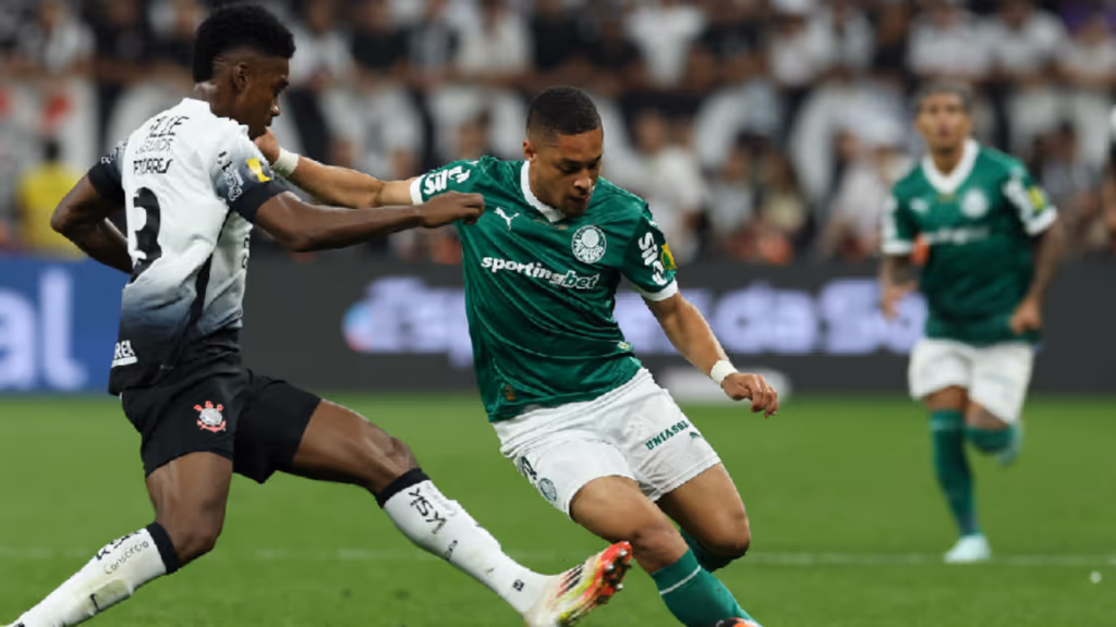 Palmeiras vence o Corinthians com direito a gritos de “olé”