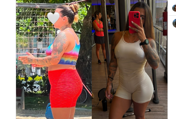 Petra, filha de Mauricio Mattar, compartilha antes e depois, confira