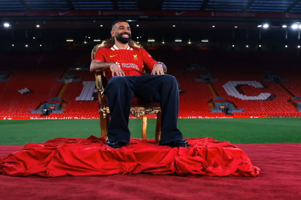 Salah renova com o Liverpool com mega salário Top 2 da Premier League
