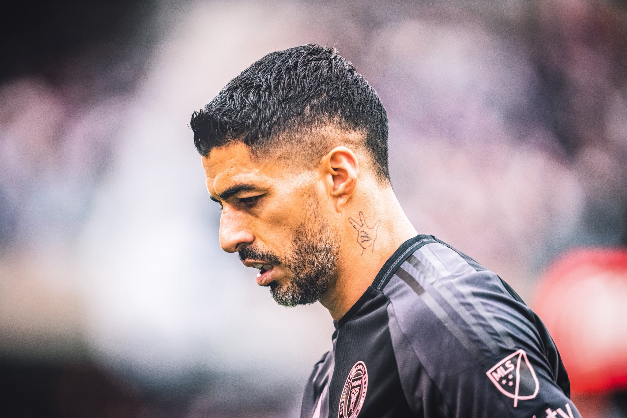 Suárez tenta morder companheiro durante confusão na MLS