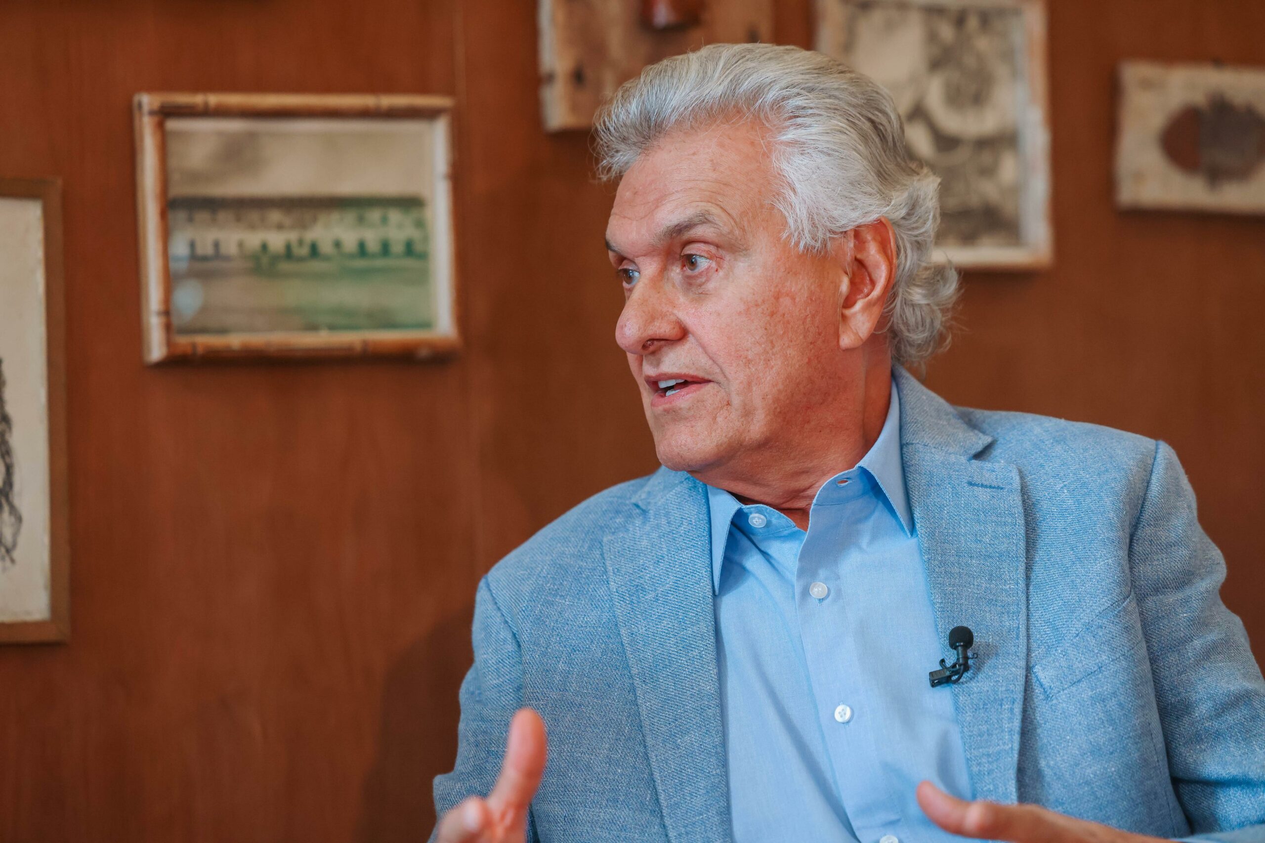 “Da minha parte, sigo pré-candidato”, diz Caiado