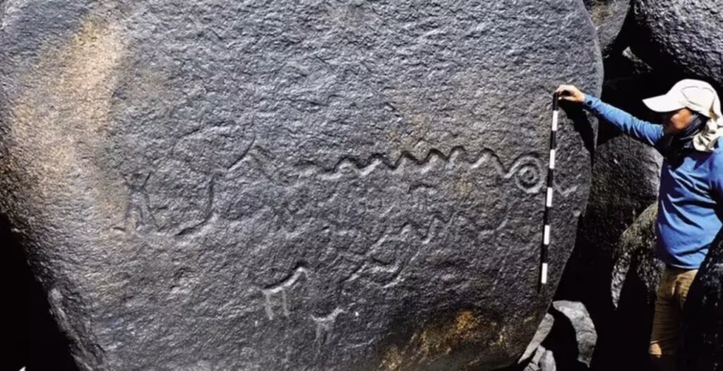 Pinturas rupestres revelam as gigantes anacondas da América do Sul