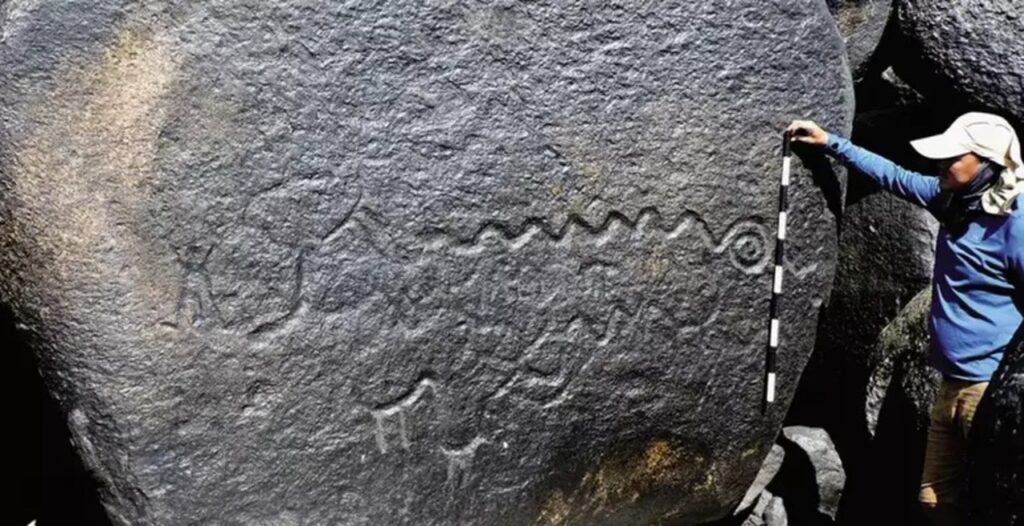 Pinturas rupestres revelam as gigantes anacondas da América do Sul
