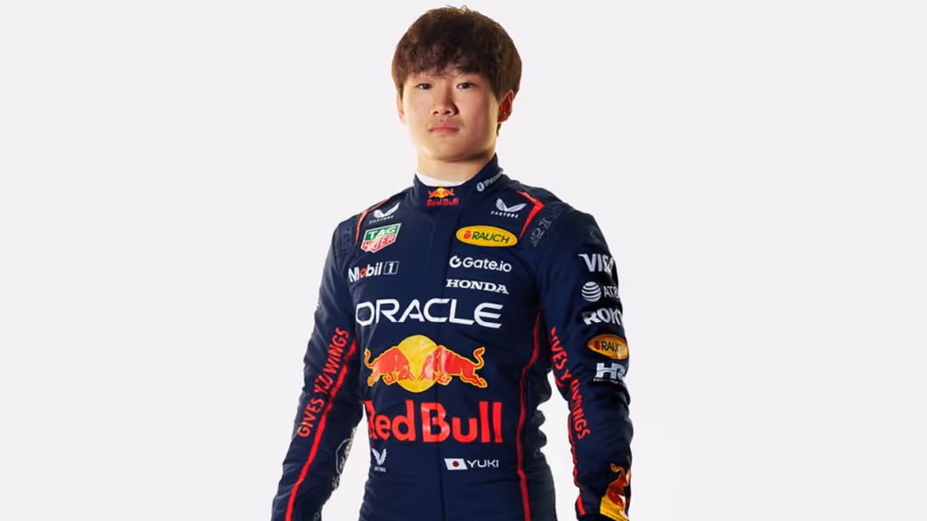 Yuki Tsunoda já tem data para estrar pela Red Bull na F1