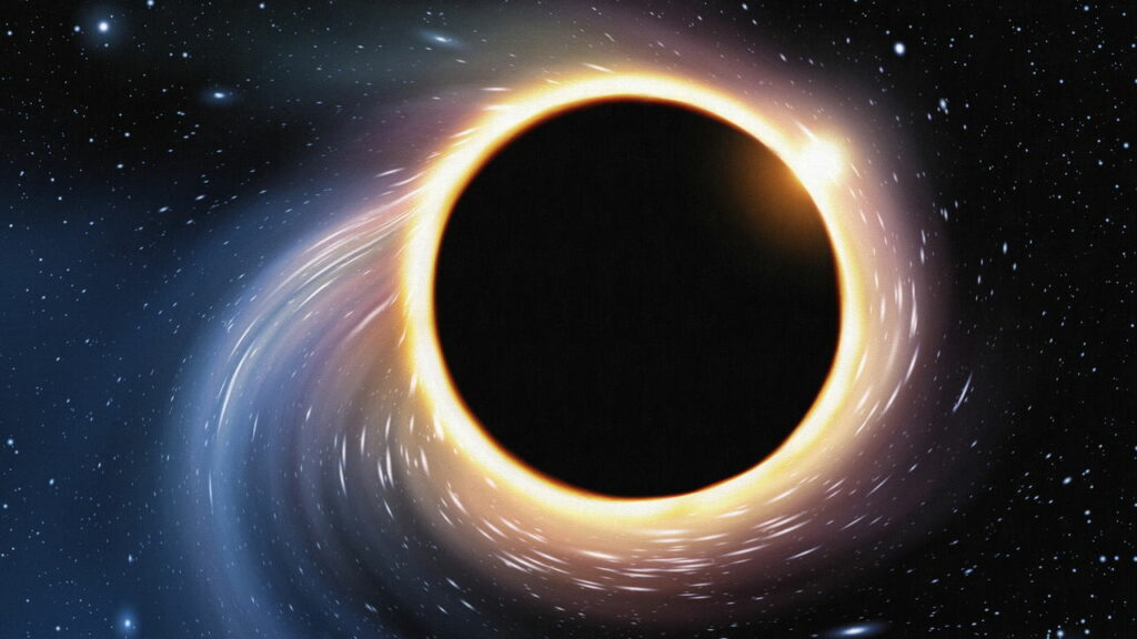 Buraco negro gigante acorda e surpreende cientistas