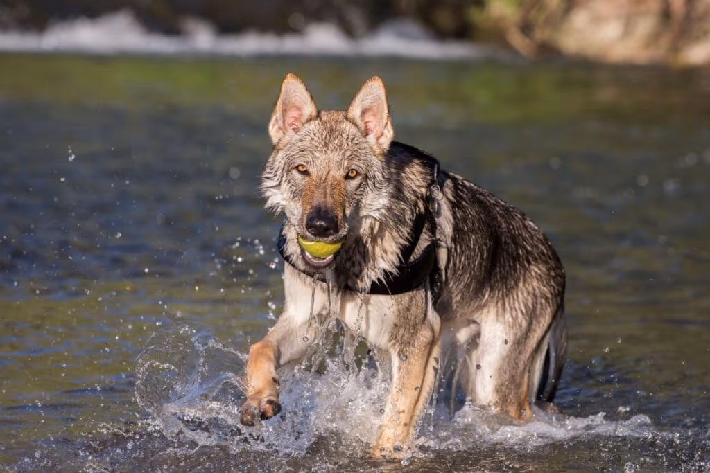 4 características da raça cão lobo tchecoslovaco 