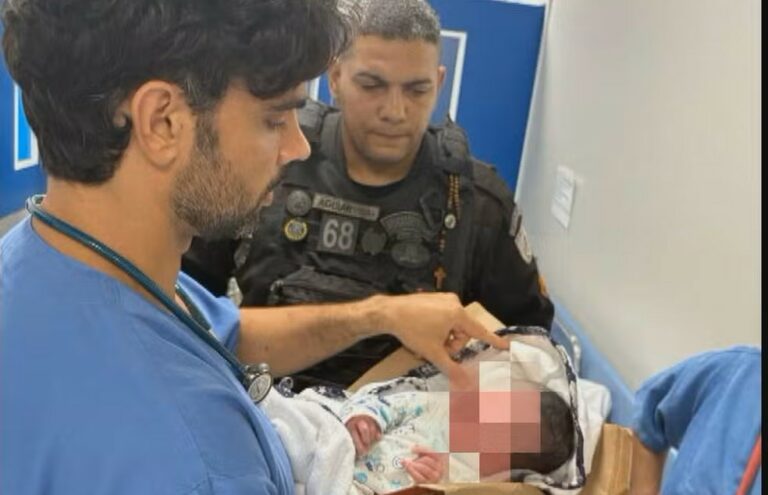 Bebê abandonada em caixa de papelão será levada a abrigo na Baixada