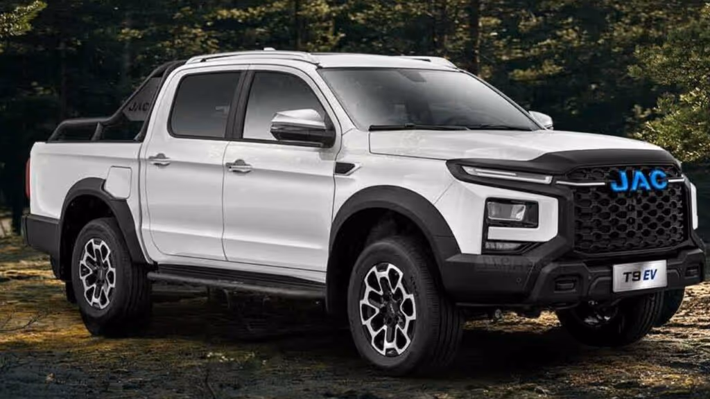 JAC T9 EV é a picape elétrica mais robusta que chega ao Brasil em 2025