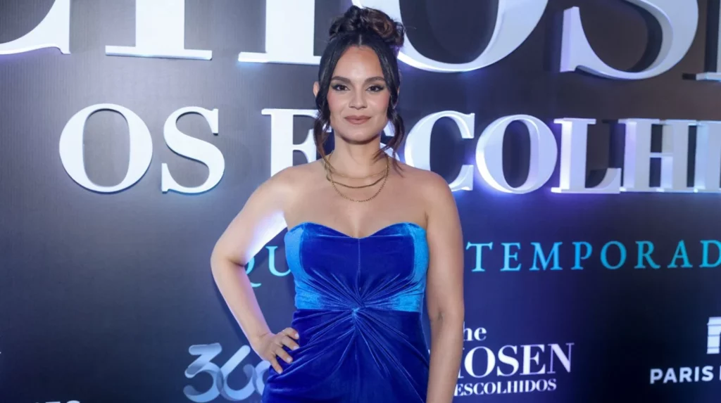 Brasileira no elenco de ‘The Chosen’ fala de sua relação com o país