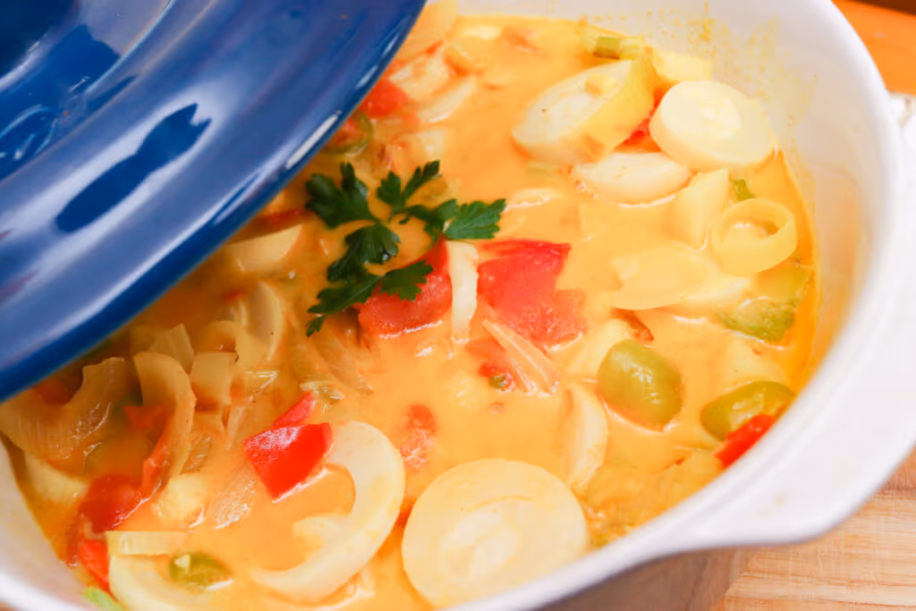 5 receitas fáceis de moqueca vegana