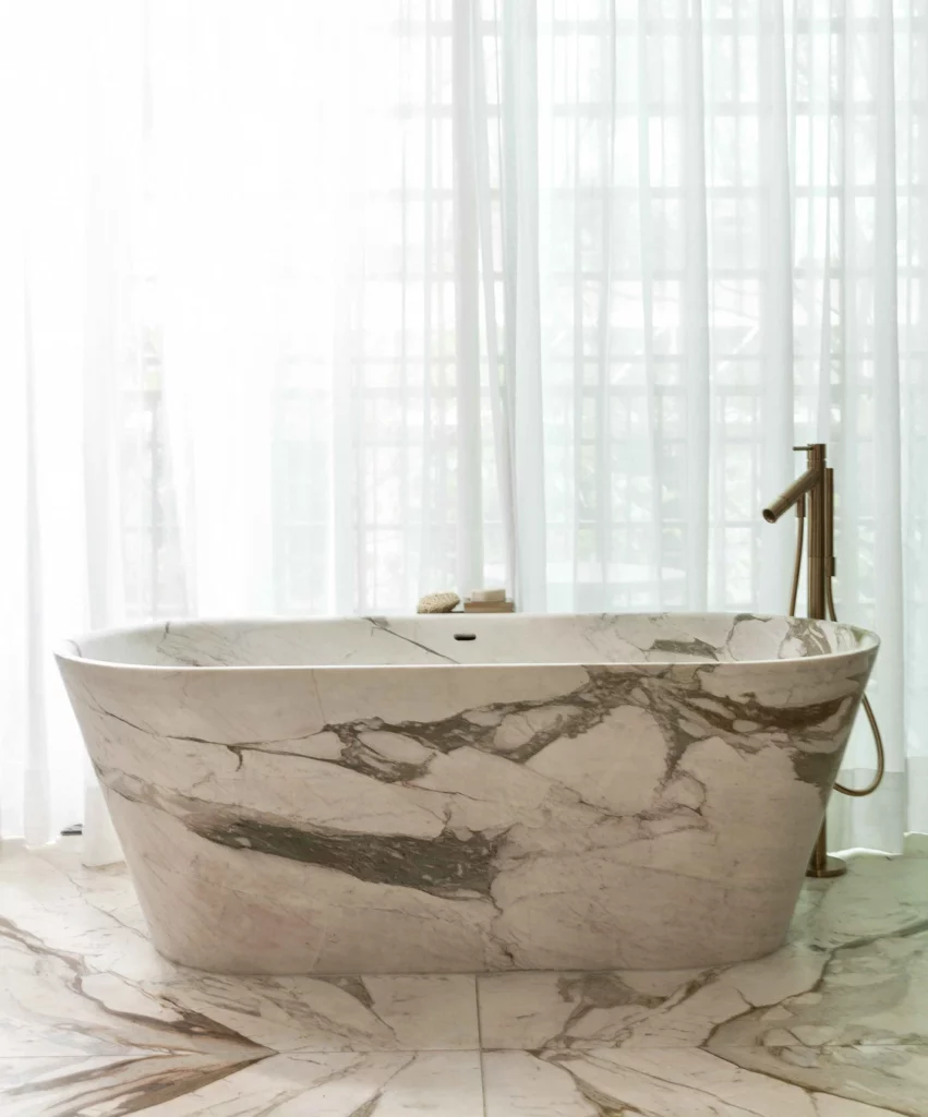 Banheira do Rosewood, em Sao Paulo