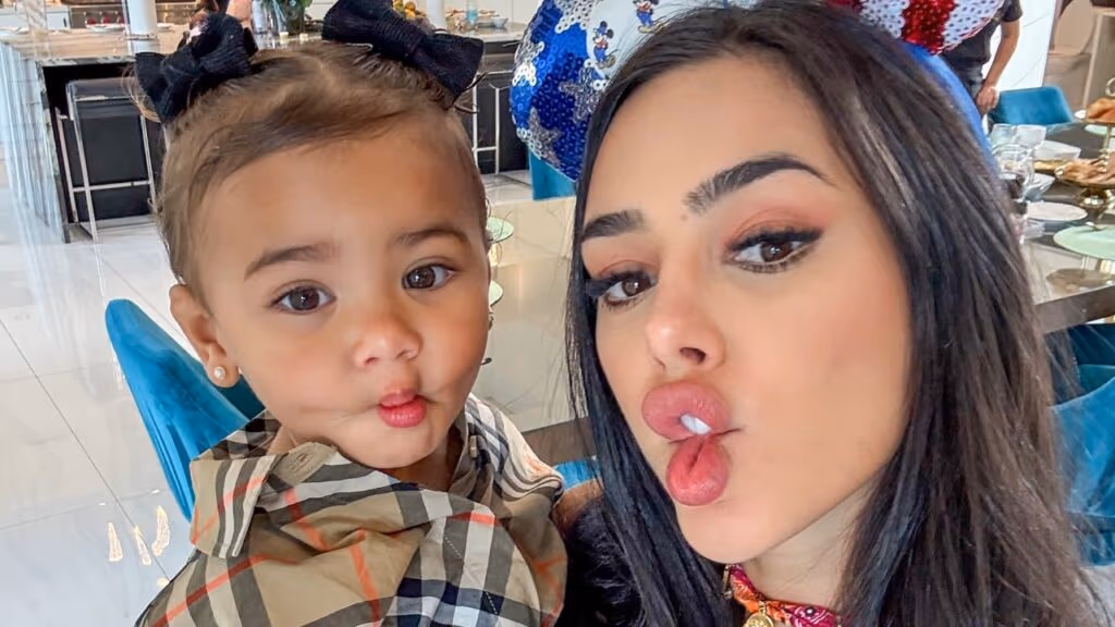 Bruna Biancardi brilha com Mavie nas redes sociais