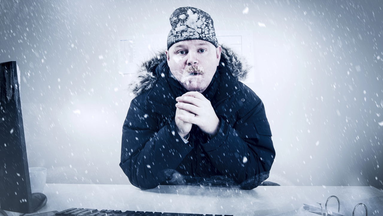 O que acontece com o corpo quando você entra num lugar muito frio