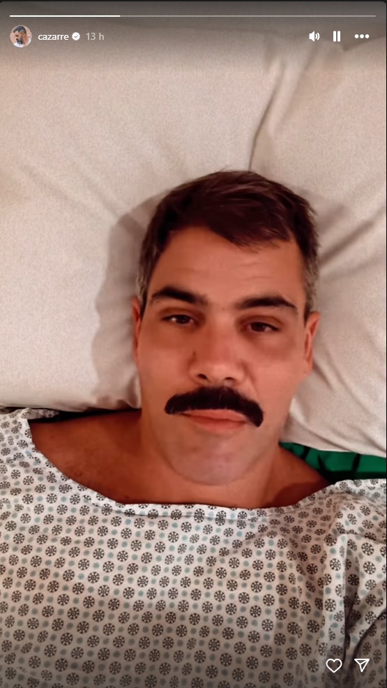 Ator Juliano Cazarré fala sobre momento delicado após cirurgia
