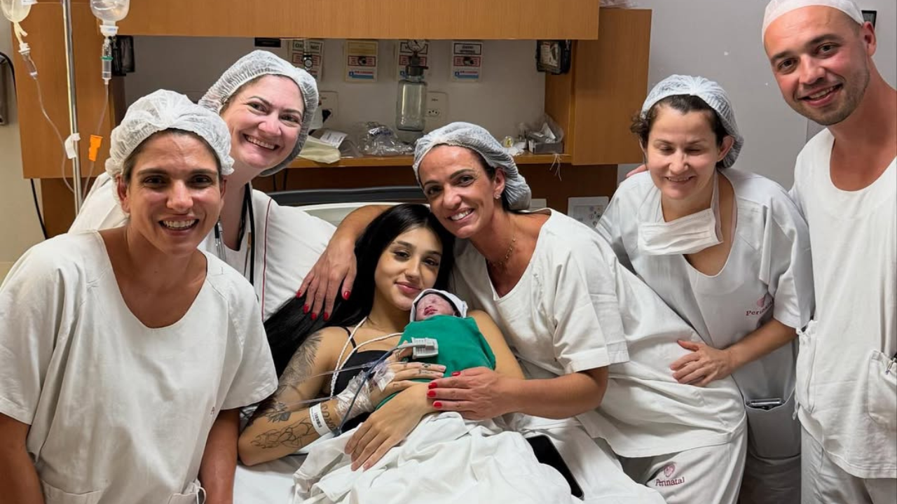 Bia Miranda detalha recuperação após uma semana do parto