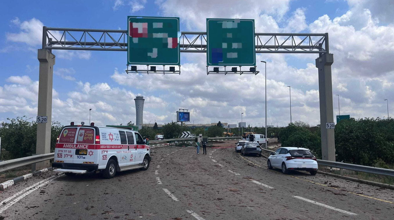 Míssil dos houthis atinge área próxima a aeroporto de Israel e deixa feridos