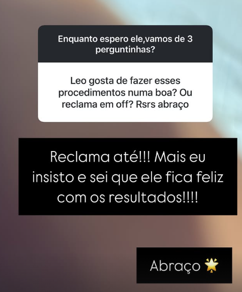 Leonardo surpreende ao revelar procedimentos estéticos